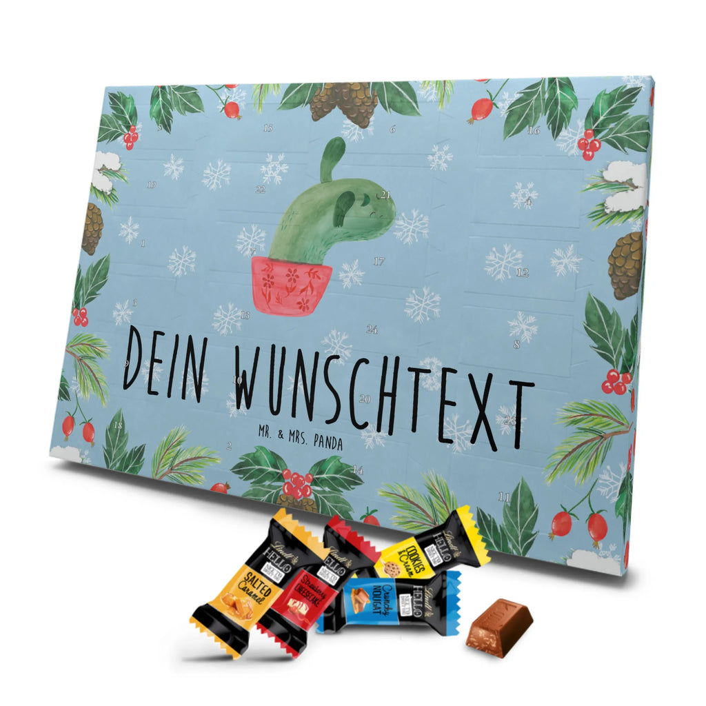Personalisierter Schoko Adventskalender Kaktus Mama Personalisierter Adventskalender, Adventskalender mit Namen, Kakteen, Kaktus, Ärger, Büro, Motivation, Schule, Kaktusliebe, Quote, Büroalltag