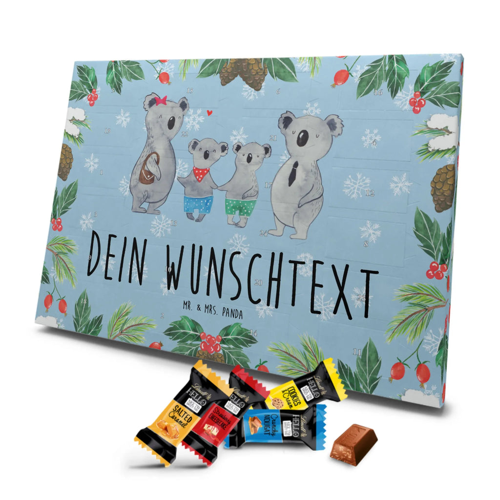 Adventskalender mit Namen Koala Familie zwei Adventskalender mit Namen, Personalisierter Adventskalender, Papa, Opa, Schwester, Oma, Familie, Vatertag, Bruder, Mama, Muttertag, Familienleben, Koalabär, Koalafamilie, Familienzeit, Lieblingsfamilie, Koala, Beste Familie