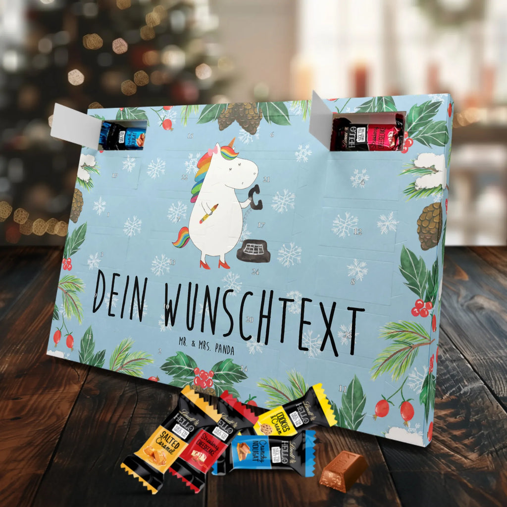 Adventskalender mit Namen Einhorn Sekretärin Personalisierter Adventskalender, Adventskalender mit Namen, Einhörner, Unicorn, Einhorn Deko, Einhorn, Steuerbüro, Bürohilfe, Büro, Rechtsanwaltsgehilfin, Bürokraft, Sekretärin, Rechtsanwältin, Steuerkanzlei
