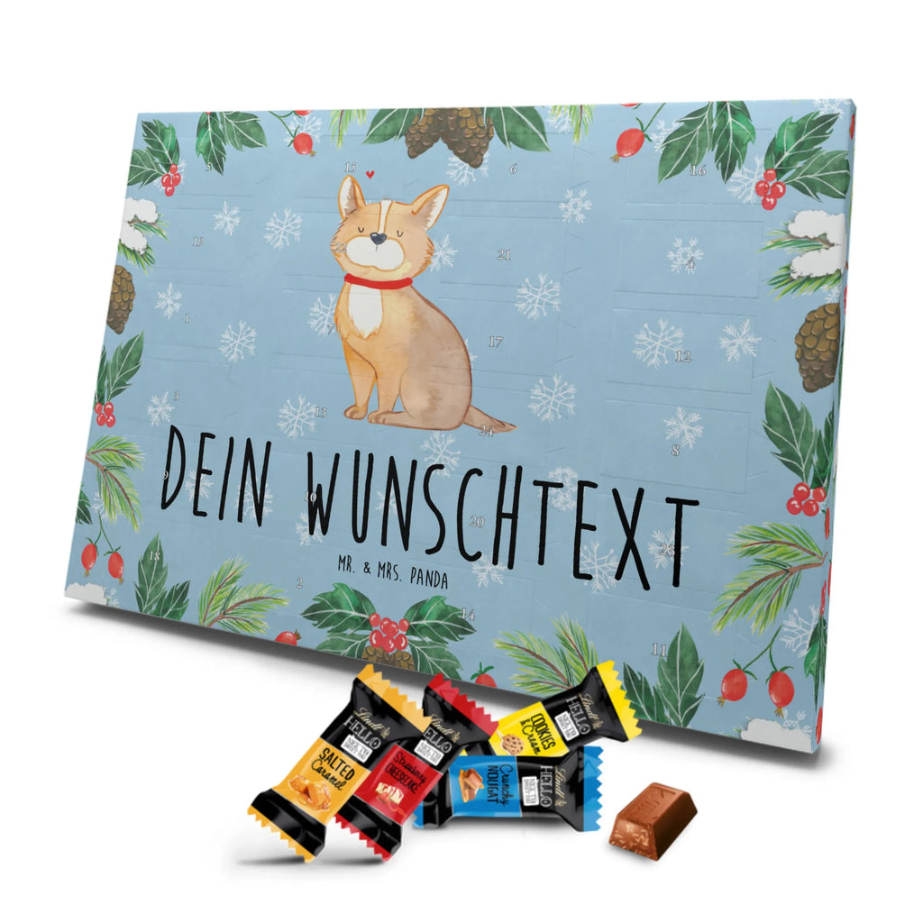 Adventskalender mit Namen Hund Glück Personalisierter Adventskalender, Adventskalender mit Namen, Hundebesitzer, Haustier, Sprüche, Hunderasse, Tierliebhaber, Hund, Hundemotiv, Hundeliebe, Liebe, Corgie, Hundemama, Spruch