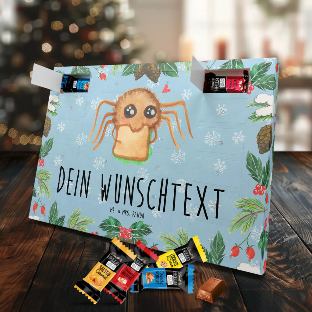 Adventskalender mit Namen Spinne Agathe Sandwich Adventskalender mit Namen, Personalisierter Adventskalender, Videos, Spinne, Merchandise, Spinne Agathe, Agathe, Hungrig, Hunger, Alles Wird gut, Lebensfreude, Glück, Verfressen, Mut
