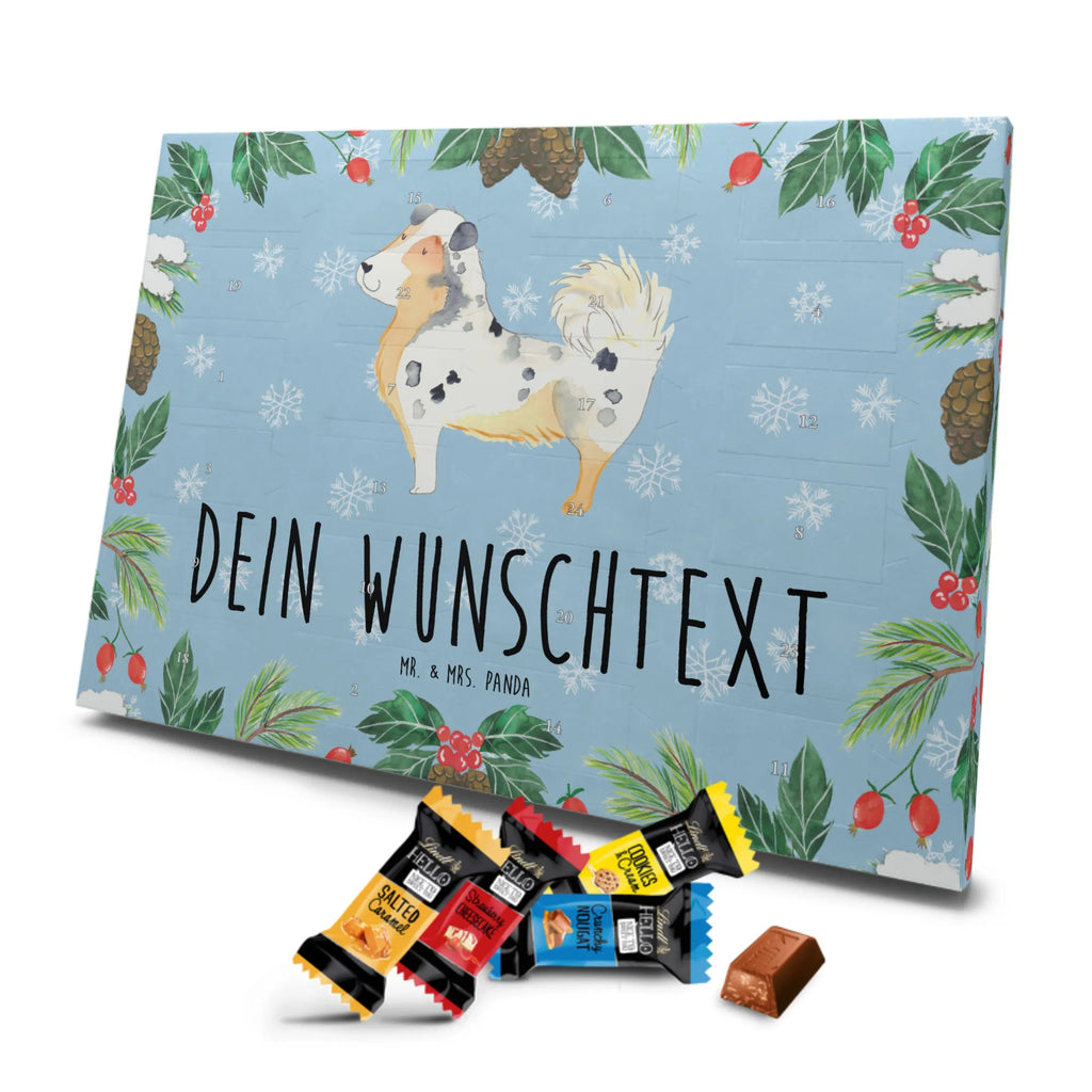 Adventskalender mit Namen Hund Australien Shepherd Personalisierter Adventskalender, Adventskalender mit Namen, Hundebesitzer, Haustier, Sprüche, Hunderasse, Tierliebhaber, Hund, Hundemotiv, Familienhund, Hundeliebe, Australien Shepherd, Spruch, Shepherd