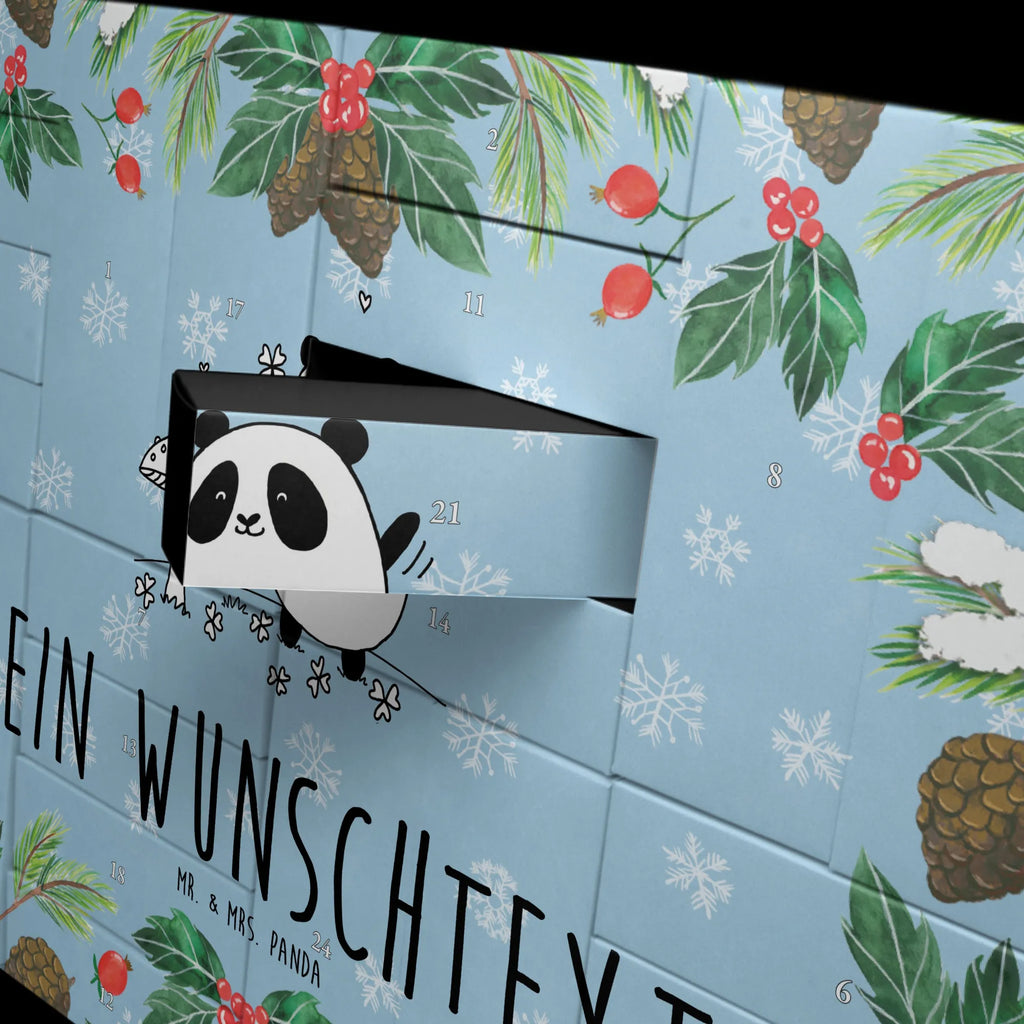 Panda Happiness Adventskalender Zum Selbst Befüllen, Befüllbarer Adventskalender