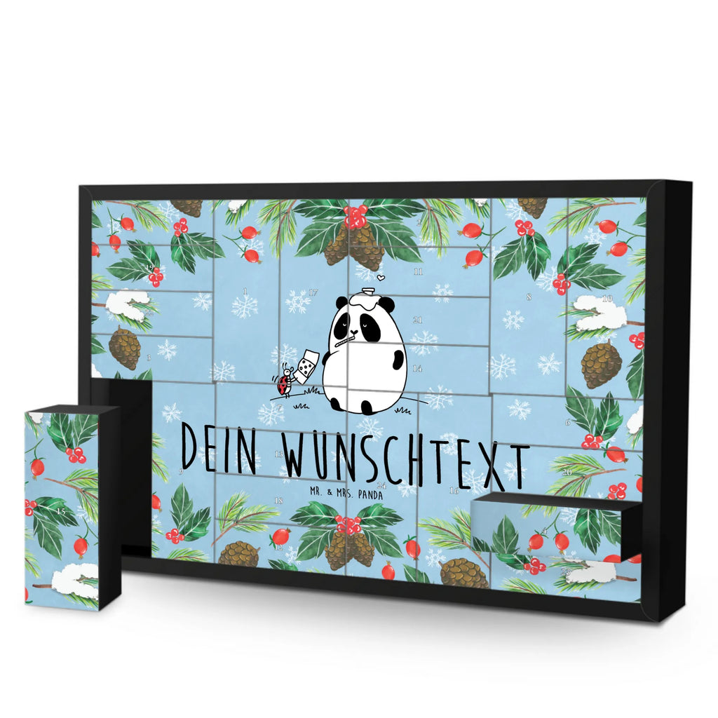 Personalisierter Befüllbarer Adventskalender Panda Gute Besserung Adventskalender Zum Selbst Befüllen, Befüllbarer Adventskalender