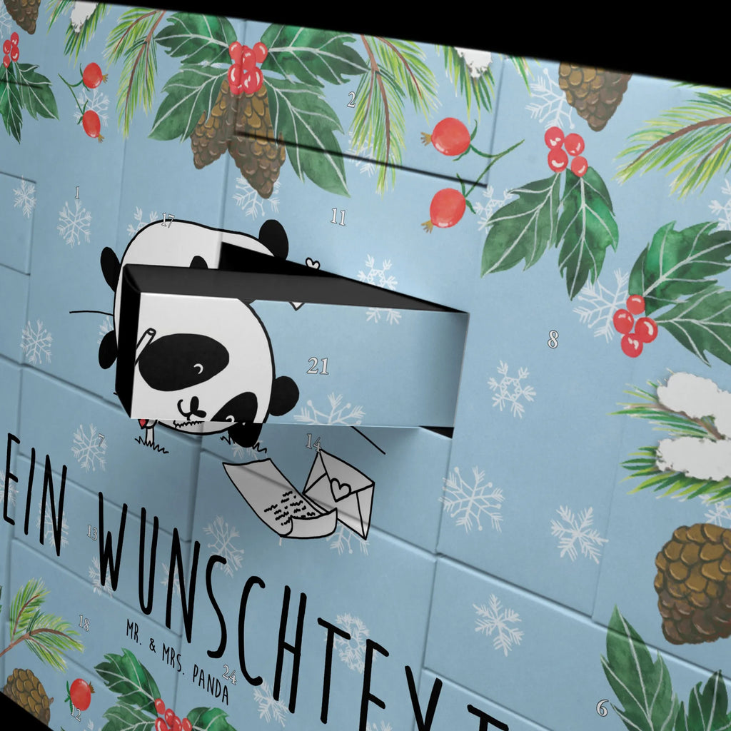  Panda Missing Befüllbarer Adventskalender, Adventskalender Zum Selbst Befüllen