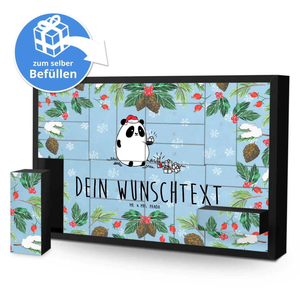  Panda Prezent świąteczny Adventskalender Zum Selbst Befüllen, Befüllbarer Adventskalender