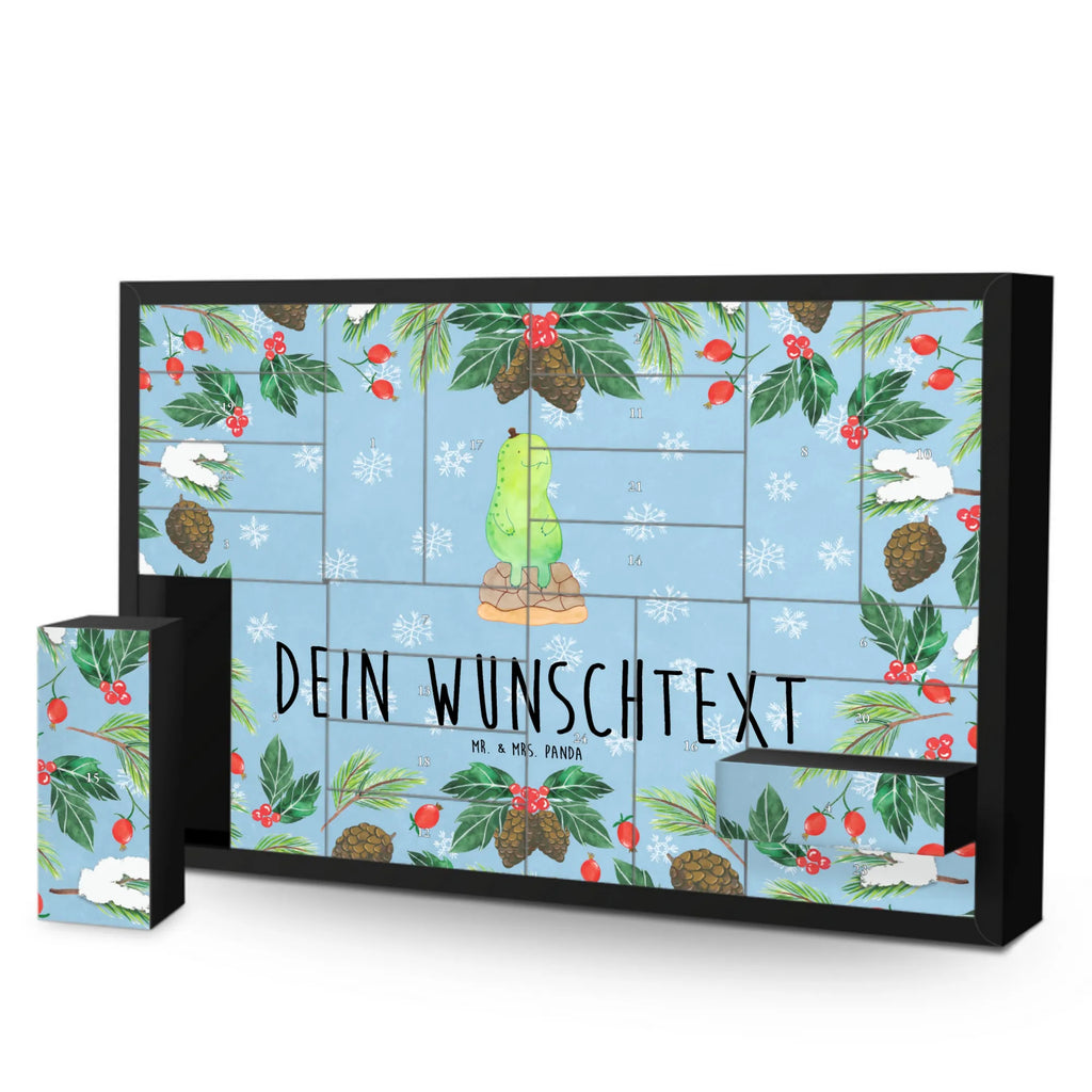 Personalisierter Befüllbarer Adventskalender Schildkröte Pause Adventskalender Zum Selbst Befüllen, Befüllbarer Adventskalender, Schildkröte, Entschleunigen, Achtsamkeit, Achtsam