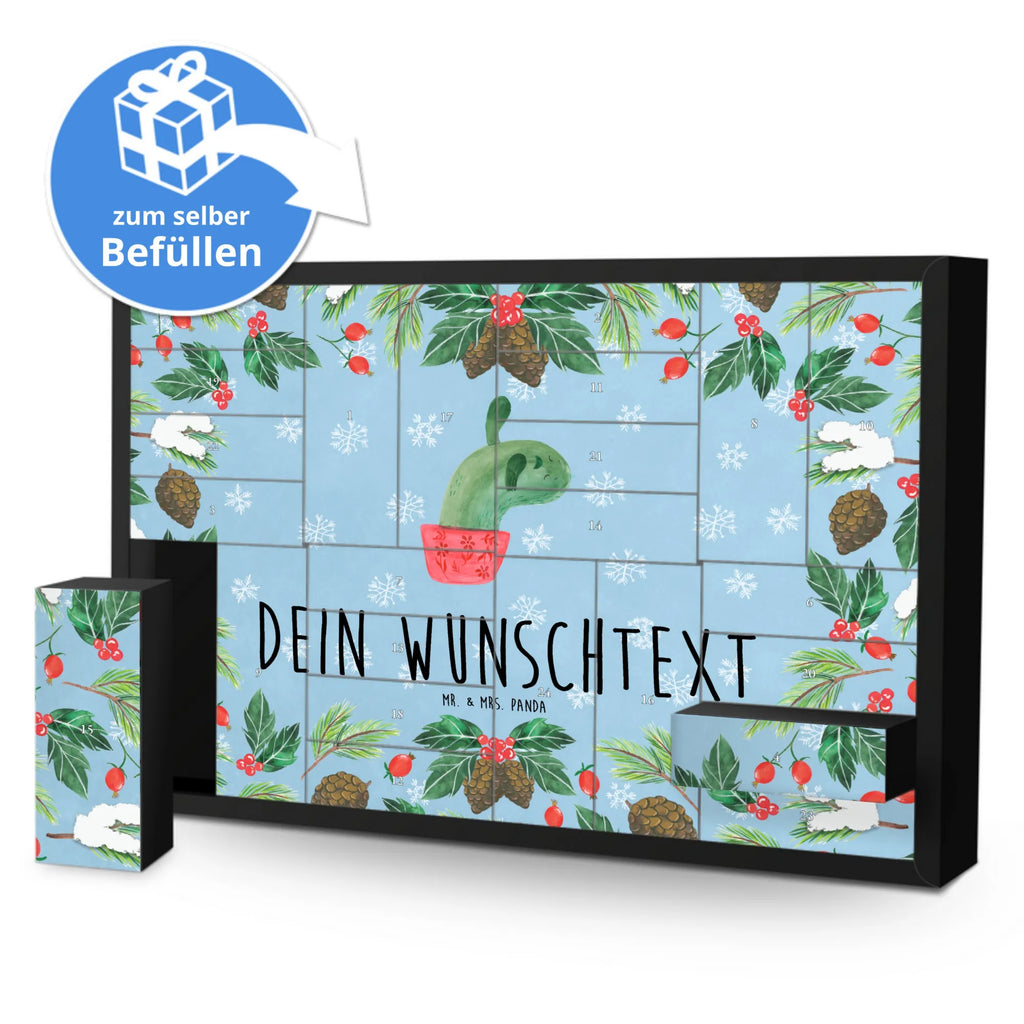 Personalisierter Befüllbarer Adventskalender Kaktus Mama Befüllbarer Adventskalender, Adventskalender Zum Selbst Befüllen, Kakteen, Kaktus, Kaktusliebe, Ärger, Büroalltag, Quote, Motivation, Schule, Büro