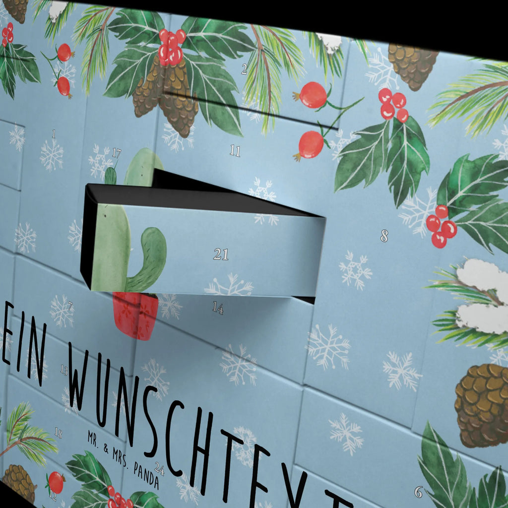 Personalisierter Befüllbarer Adventskalender Kaktus Wut Befüllbarer Adventskalender, Adventskalender Zum Selbst Befüllen, Kakteen, Kaktus, Chefin, Kollege, Büroalltag, Schule, Büro, wütend, ärgern, Kollegin