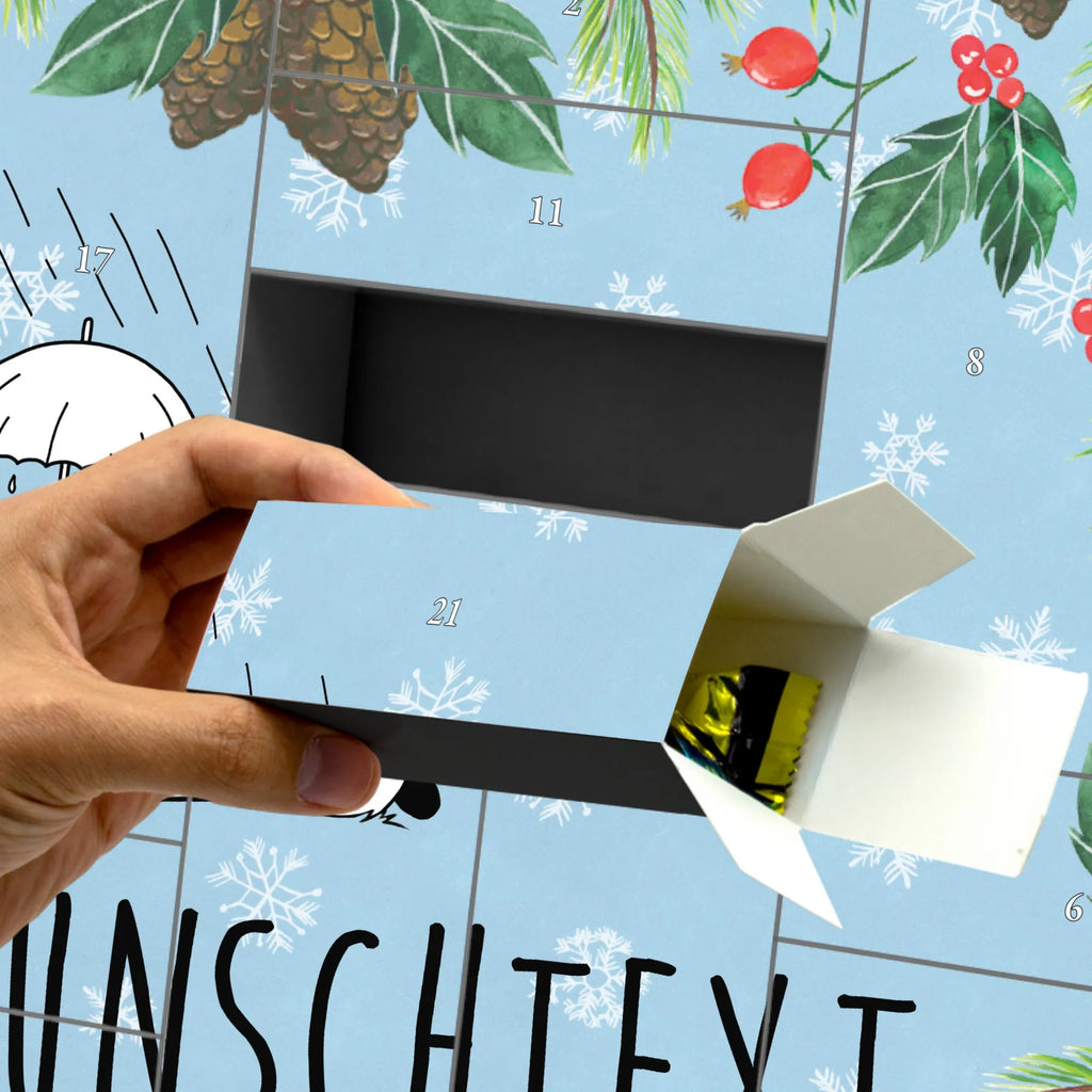 Personalisierter Befüllbarer Adventskalender Panda Freundschaft Befüllbarer Adventskalender, Adventskalender Zum Selbst Befüllen