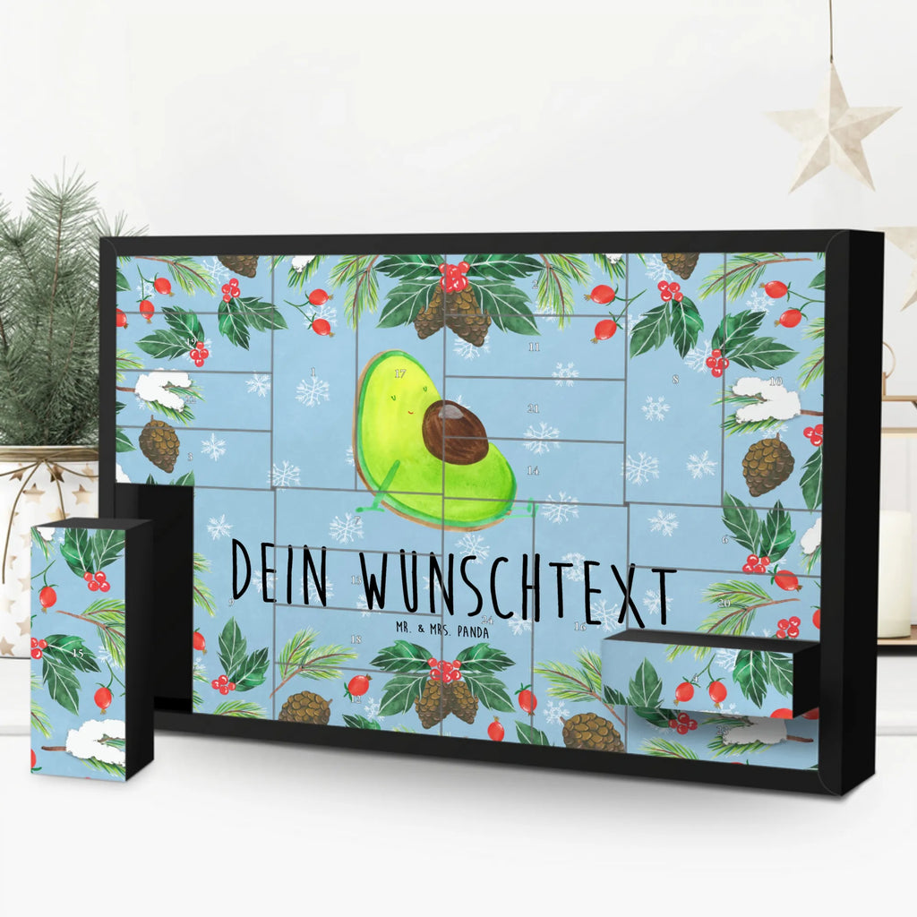 Personalisierter Befüllbarer Adventskalender Avocado Schwangerschaft Befüllbarer Adventskalender, Adventskalender Zum Selbst Befüllen, Vegan, Gesund, Avocado, Veggie, Babyparty, Babyshower, Schwanger, Schwangerschaft