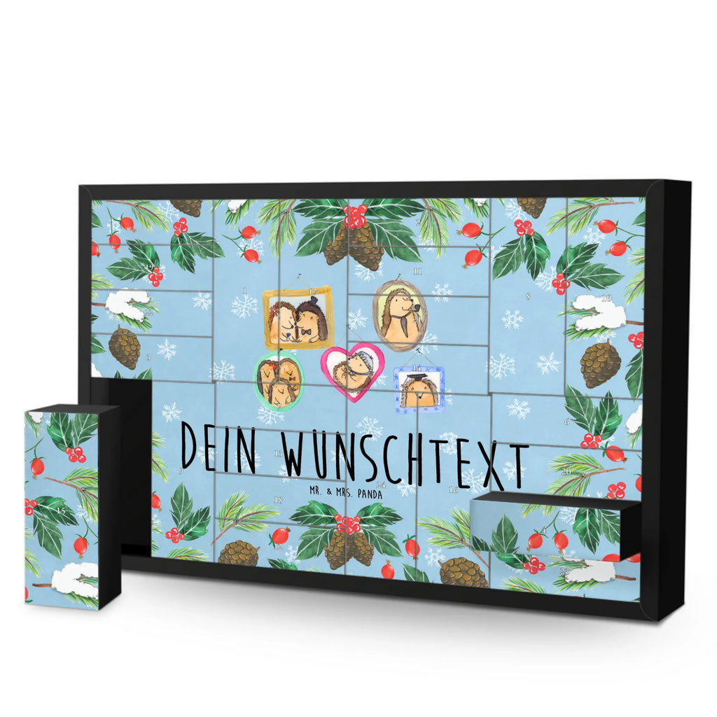 Personalisierter Befüllbarer Adventskalender Igel Familie Befüllbarer Adventskalender, Adventskalender Zum Selbst Befüllen, Vatertag, Familie, Mama, Opa, Oma, Bruder, Schwester, Papa, Muttertag, Liebe, Glück, Igel, Bilder, Zusammenhalt