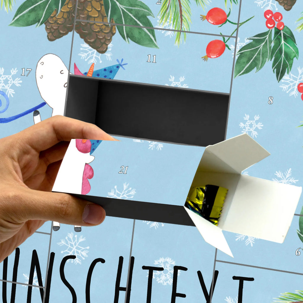 Personalisierter Befüllbarer Adventskalender Einhorn Party Adventskalender Zum Selbst Befüllen, Befüllbarer Adventskalender, Unicorn, Einhorn, Einhörner, Einhorn Deko, Geburtstag, Alkohol, Glitzer, Feier, Disco, Fest, Club, Konfetti, Party