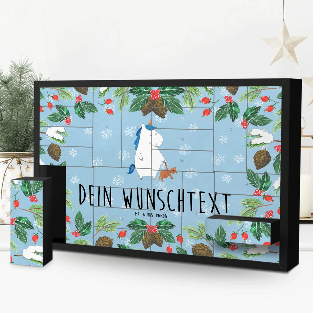 Personalisierter Befüllbarer Adventskalender Einhorn Teddy Befüllbarer Adventskalender, Adventskalender Zum Selbst Befüllen, Einhorn, Einhorn Deko, Einhörner, Unicorn, Träumen, Gute Nacht, Bett, Single, schlafen, Freundin, Singleleben
