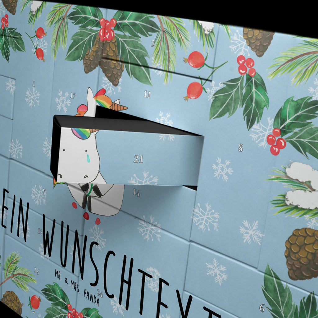 Personalisierter Befüllbarer Adventskalender Einhorn Traurig Befüllbarer Adventskalender, Adventskalender Zum Selbst Befüllen, Einhorn, Einhorn Deko, Einhörner, Unicorn, Trauer, Grußkarte, Glitzer, Liebe, Blume, Freunde, Trösten. Freundschaft