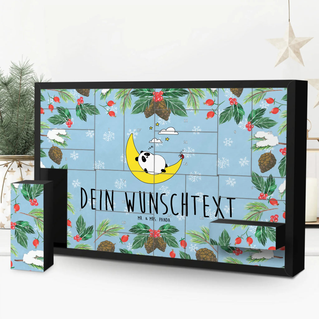 Personalisierter Befüllbarer Adventskalender Panda Easy Adventskalender Zum Selbst Befüllen, Befüllbarer Adventskalender