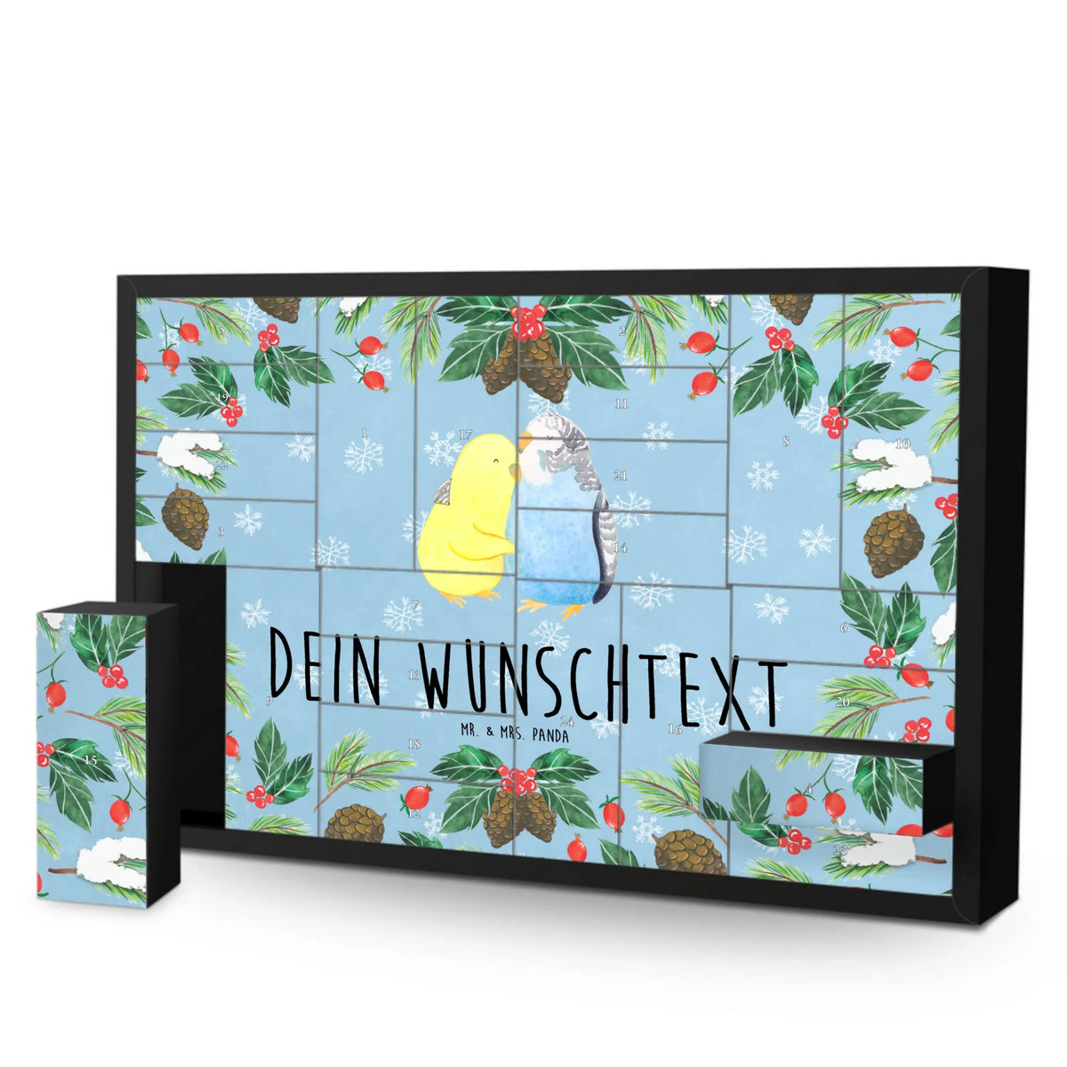 Personalisierter Befüllbarer Adventskalender Wellensittich Liebe|p:1823265|h:03c6230b007f1da7fc3efa32c8fae265