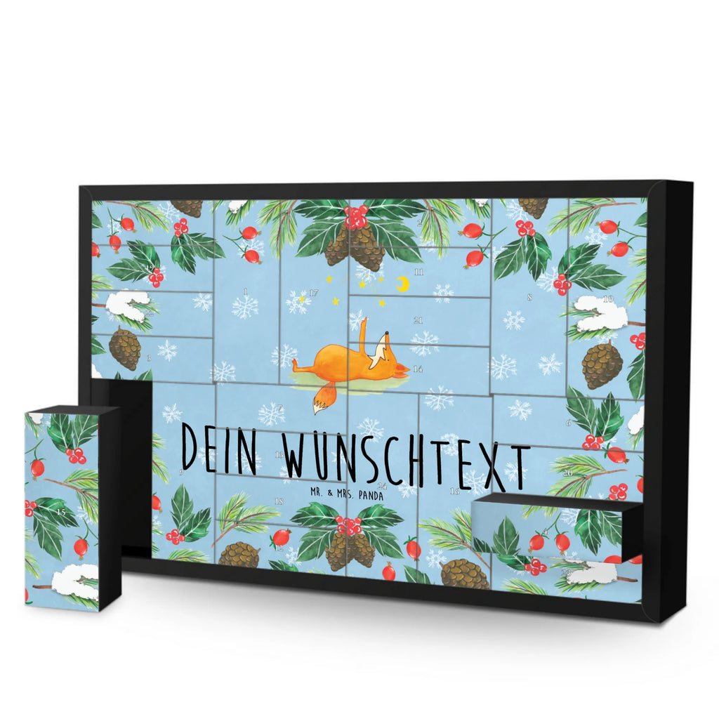 Personalisierter Befüllbarer Adventskalender Fuchs Sterne Befüllbarer Adventskalender, Adventskalender Zum Selbst Befüllen, Fuchs, Romantik, Spruch Positiv, Always Look On The Bright Side Of Life, Füchse, Spruch schön, Tröstende Worte