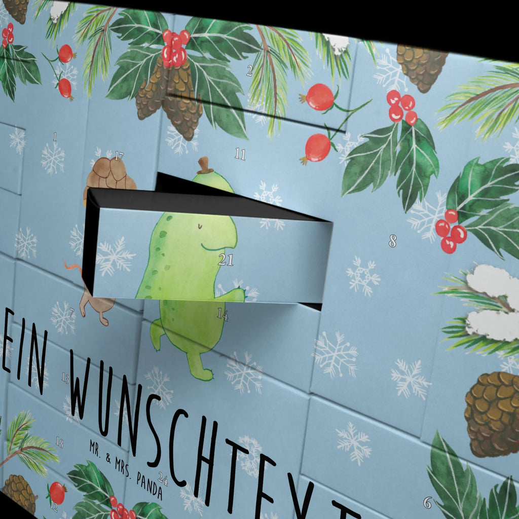 Personalisierter Befüllbarer Adventskalender Schildkröte Maus Adventskalender Zum Selbst Befüllen, Befüllbarer Adventskalender, Schildkröte, Beste Freunde, Beste Freundinnen, Freundinnen, Freunde, Maus
