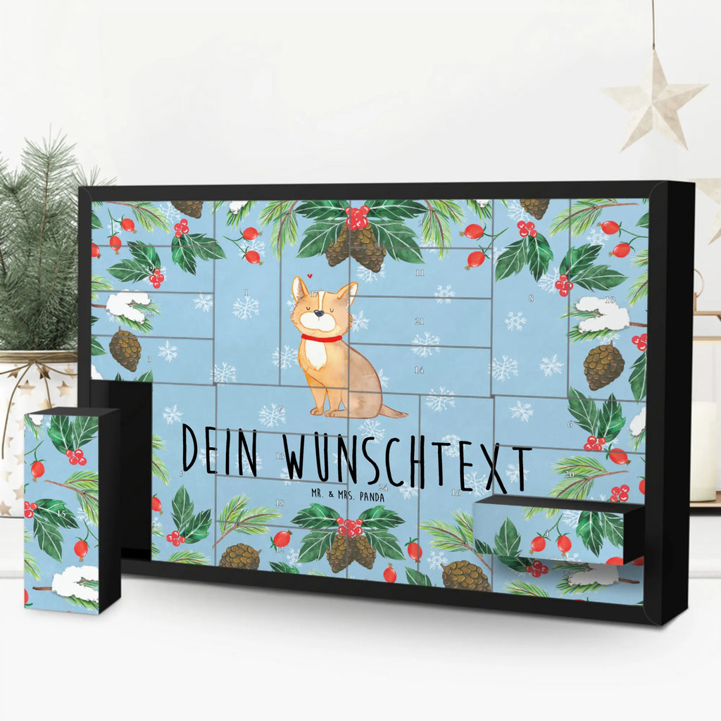 Personalisierter Befüllbarer Adventskalender Hund Glück Adventskalender Zum Selbst Befüllen, Befüllbarer Adventskalender, Hunderasse, Hundebesitzer, Sprüche, Tierliebhaber, Hundemotiv, Haustier, Hund, Hundemama, Corgie, Hundeliebe, Liebe, Spruch