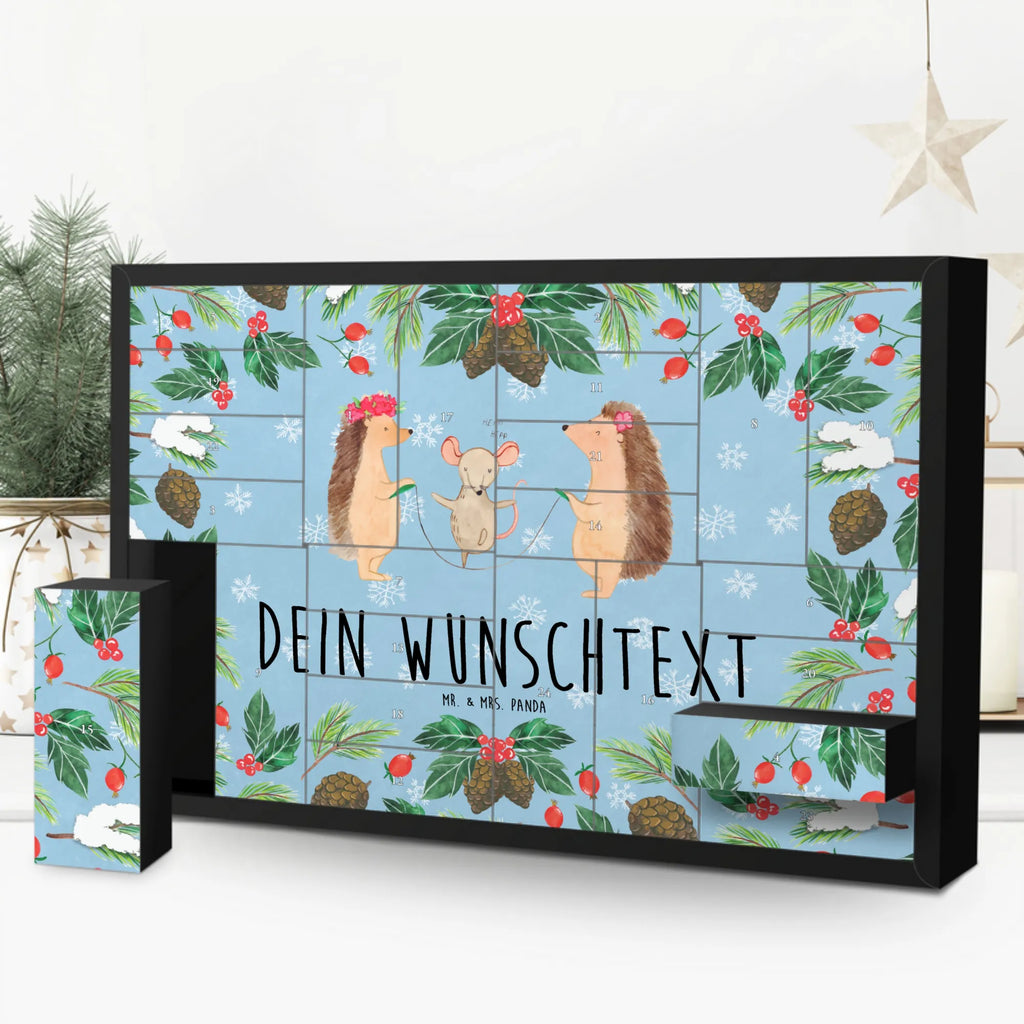 Personalisierter Befüllbarer Adventskalender Igel Seilhüpfen Adventskalender Zum Selbst Befüllen, Befüllbarer Adventskalender, Tiermotive, Tiere, Gute Laune, Lustige Sprüche, Seilspringen, Maus, Kindergarten, Kinder, Igel, Seilhüpfen