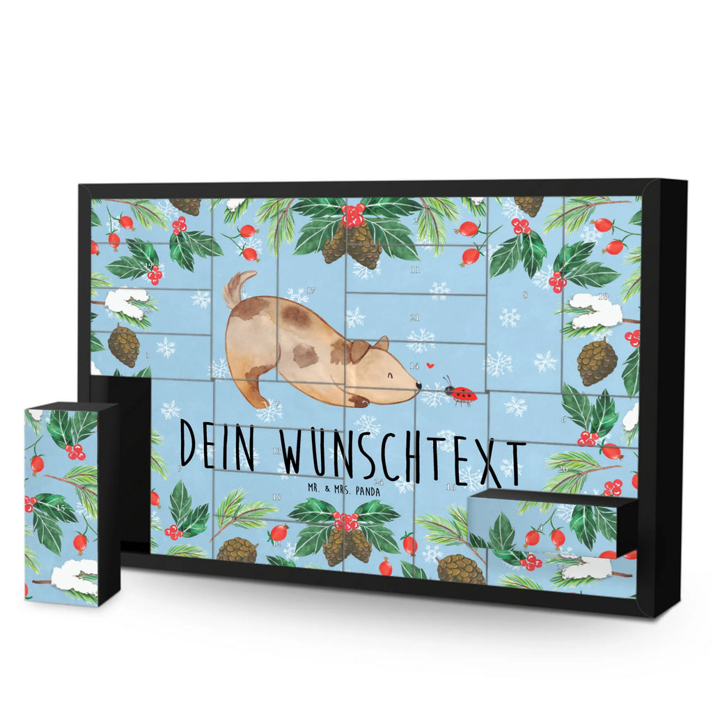 Personalisierter Befüllbarer Adventskalender Hund Marienkäfer Adventskalender Zum Selbst Befüllen, Befüllbarer Adventskalender, Hunderasse, Tierliebhaber, Hundemotiv, Haustier, Hundebesitzer, Hund, Sprüche, Mischling, Mischlinghund, Hunde, Hundespruch, Marienkäfer