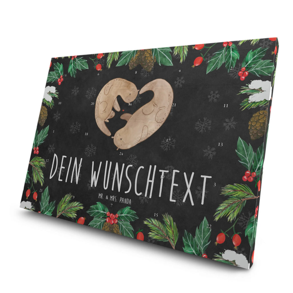 Personalisierter Tee Adventskalender Otter Herz Personalisierter Tee Adventskalender, Seeotter, Otter, Fischotter, Hochzeitstag, Liebe, Liebesgeschenk, Jahrestag, Bessere Hälfte, Verlobung, Gemeinsames Leben, Love You, Liebesbeweis, Herz