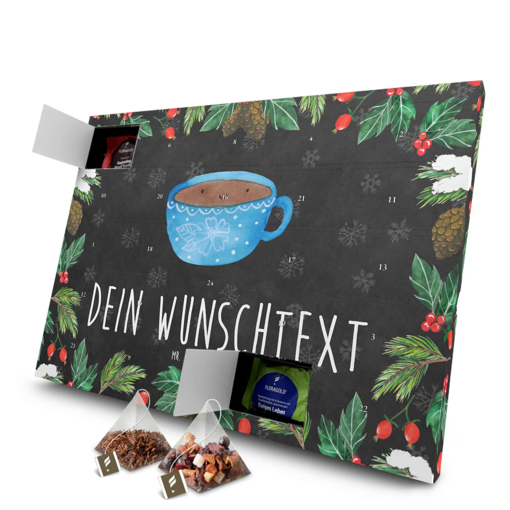 Personalisierter Tee Adventskalender Kaffee Tasse Personalisierter Tee Adventskalender, Tiermotive, Tiere, Gute Laune, Lustige Sprüche, Liebe, Geschmack, Glücklich, Genuss, Tasse, Kaffee