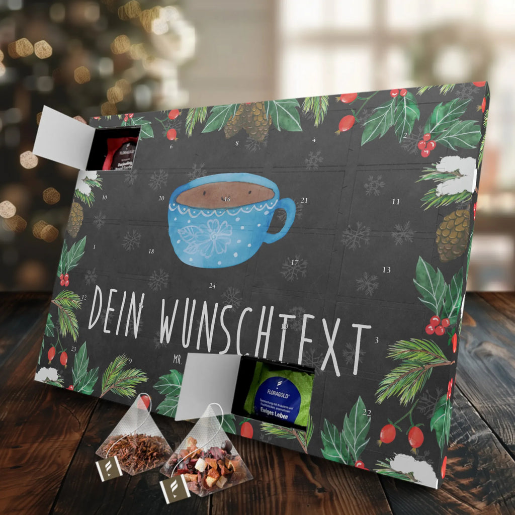 Personalisierter Tee Adventskalender Kaffee Tasse Personalisierter Tee Adventskalender, Tiere, Tiermotive, Gute Laune, Lustige Sprüche, Kaffee, Tasse, Genuss, Liebe, Glücklich, Geschmack