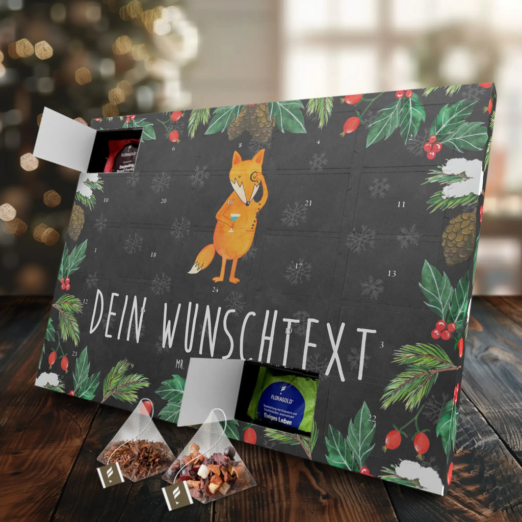 Personalisierter Tee Adventskalender Fuchs Lord Personalisierter Tee Adventskalender, Fuchs, Motivation Spruch, Füchse, Tröstende Worte, Liebeskummer Geschenk, Spruch Lustig, Problemlösung
