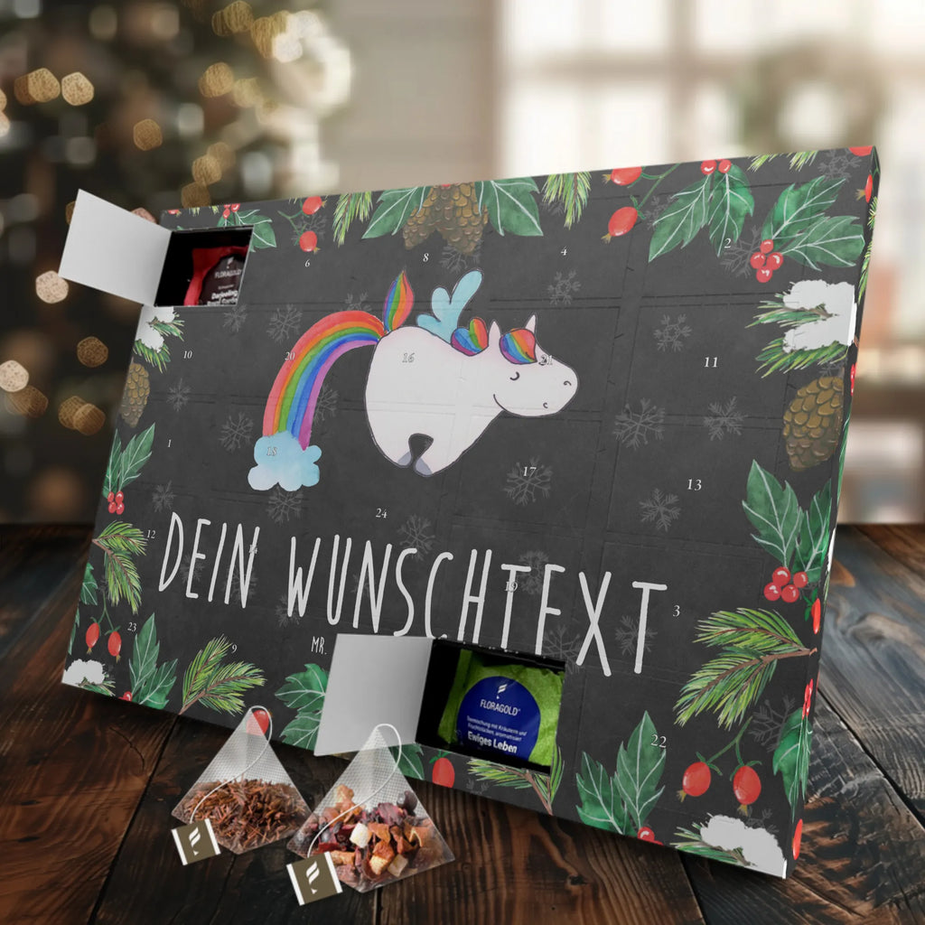 Personalisierter Tee Adventskalender Einhorn Fliegendes Pferd Personalisierter Tee Adventskalender, Einhorn, Einhorn Deko, Einhörner, Unicorn, Spielen, Realität, Regenbogen, Glitzer, Erwachsenwerden