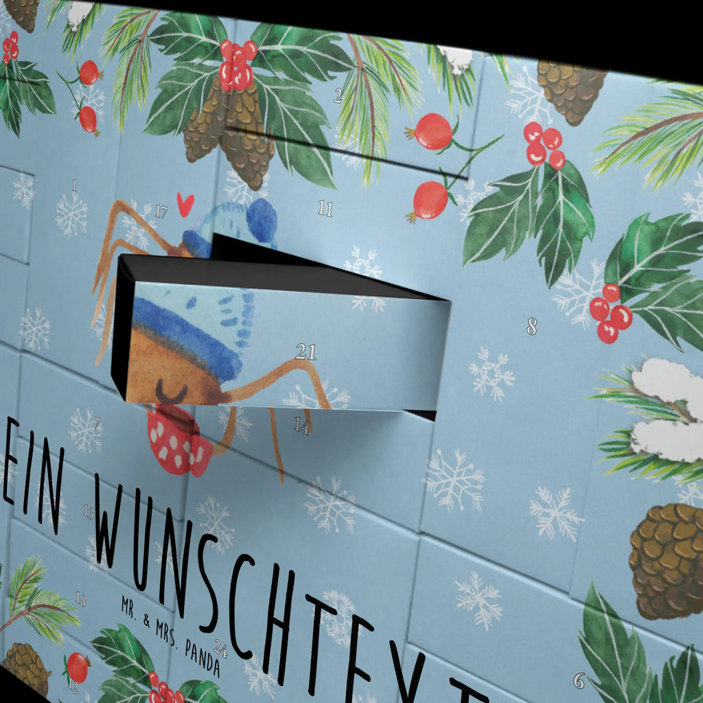 Personalisierter Befüllbarer Adventskalender Spinne Agathe Kaffee Befüllbarer Adventskalender, Adventskalender Zum Selbst Befüllen, Spinne Agathe, Spinne, Merchandise, Agathe, Videos, Kaffee, Morgen, Morgenmuffel, Lebensweisheiten, Weiser Spruch