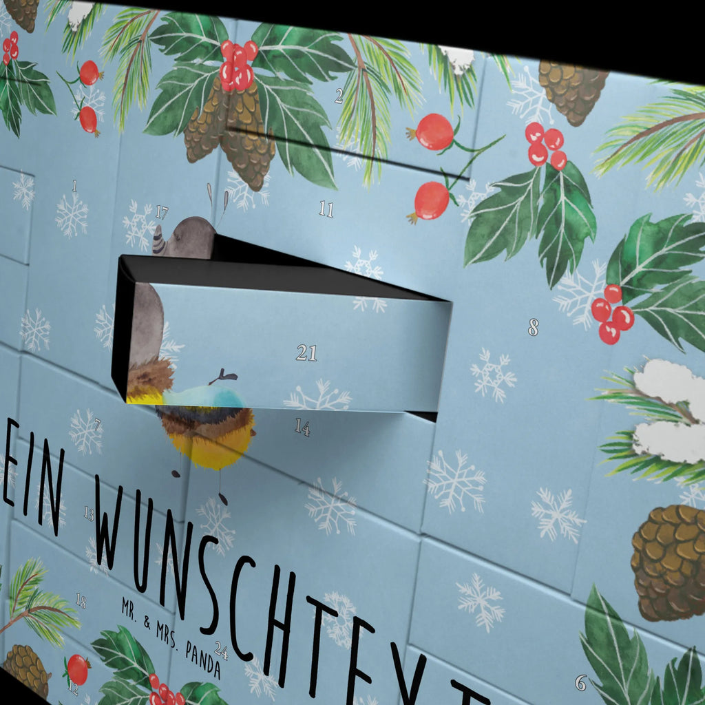 Personalisierter Befüllbarer Adventskalender Hummel flauschig Befüllbarer Adventskalender, Adventskalender Zum Selbst Befüllen, Tiere, Tiermotive, Gute Laune, Lustige Sprüche, Flauschig, Hummel, Biene, Natur, Blume