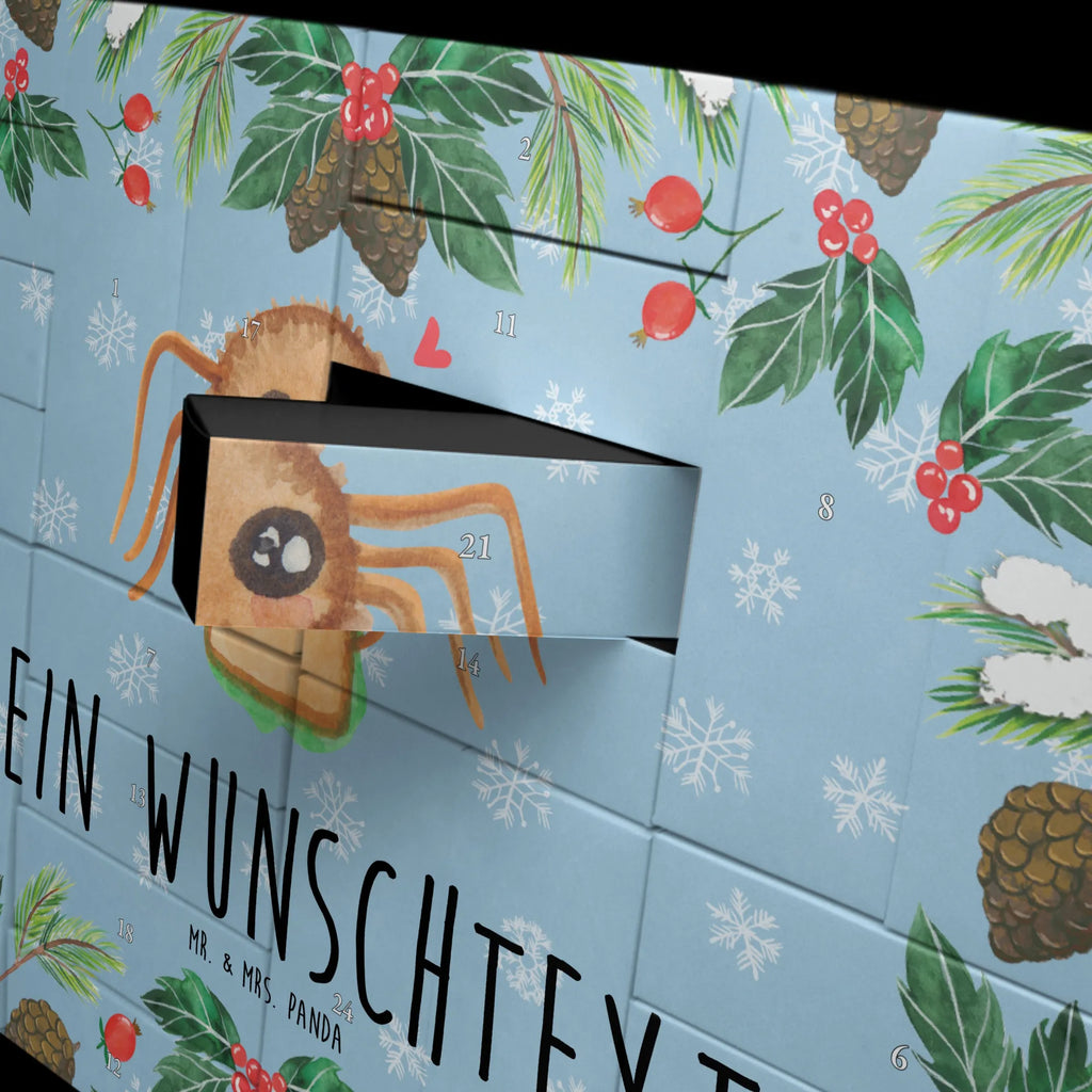 Personalisierter Befüllbarer Adventskalender Spinne Agathe Sandwich Adventskalender Zum Selbst Befüllen, Befüllbarer Adventskalender, Spinne Agathe, Spinne, Merchandise, Agathe, Videos, Lebensfreude, Verfressen, Glück, Alles Wird gut, Mut, Hunger, Hungrig