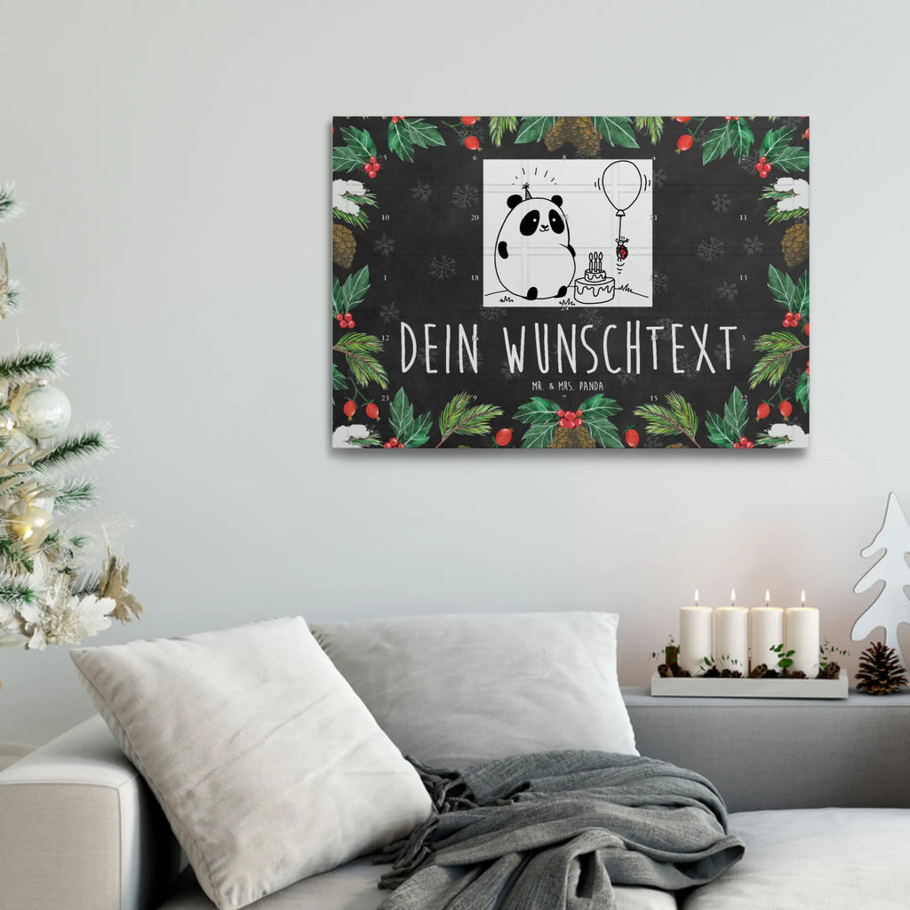  Panda urodziny Personalisierter Tee Adventskalender