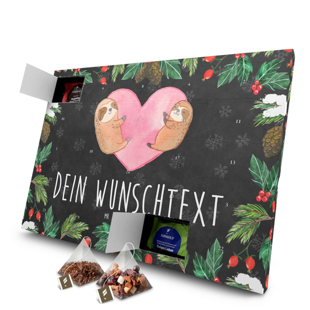 Personalisierter Tee Adventskalender Faultiere Herz Personalisierter Tee Adventskalender, Freundin, Jahrestag, Verlobung, Liebesgeschenk, Ehefrau, Heiratsantrag, Heiraten, Hocheitstag, Freund, Ehemann, Partner, Liebe, für Männer, Mitbringsel, Geschenk für Partner, Geschenk für Freundin, Valentinstag, Hochzeitstag, Liebesbeweis, Geschenk für Frauen, für Ehemann