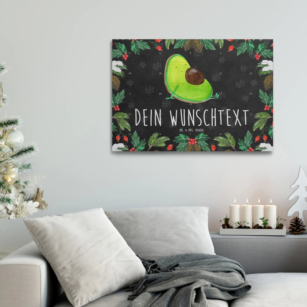 Personalisierter Tee Adventskalender Avocado Schwangerschaft Personalisierter Tee Adventskalender, Vegan, Gesund, Avocado, Veggie, Schwangerschaft, Schwanger, Babyparty, Babyshower