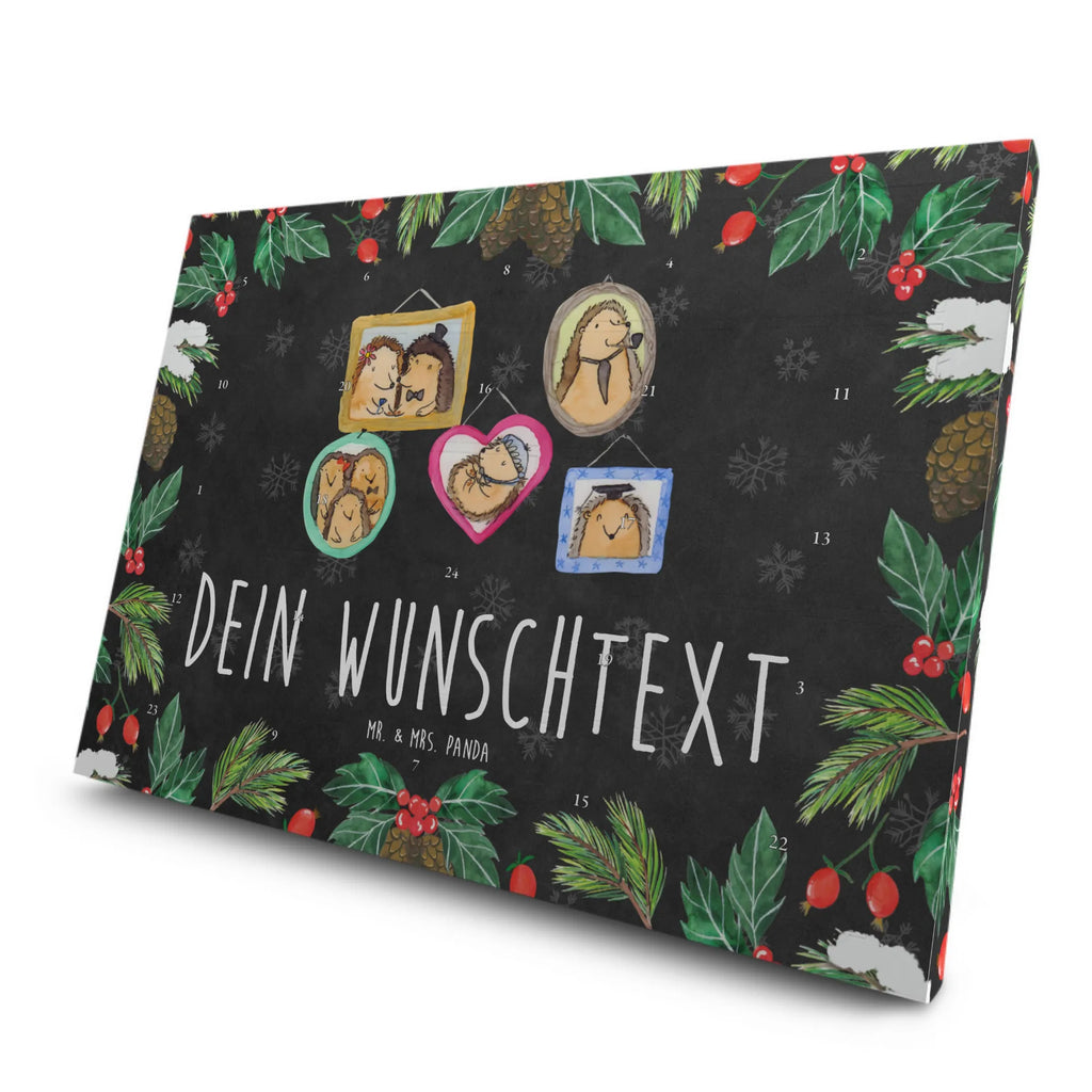 Personalisierter Tee Adventskalender Igel Familie Personalisierter Tee Adventskalender, Vatertag, Familie, Mama, Opa, Oma, Bruder, Schwester, Papa, Muttertag, Bilder, Liebe, Zusammenhalt, Glück, Igel