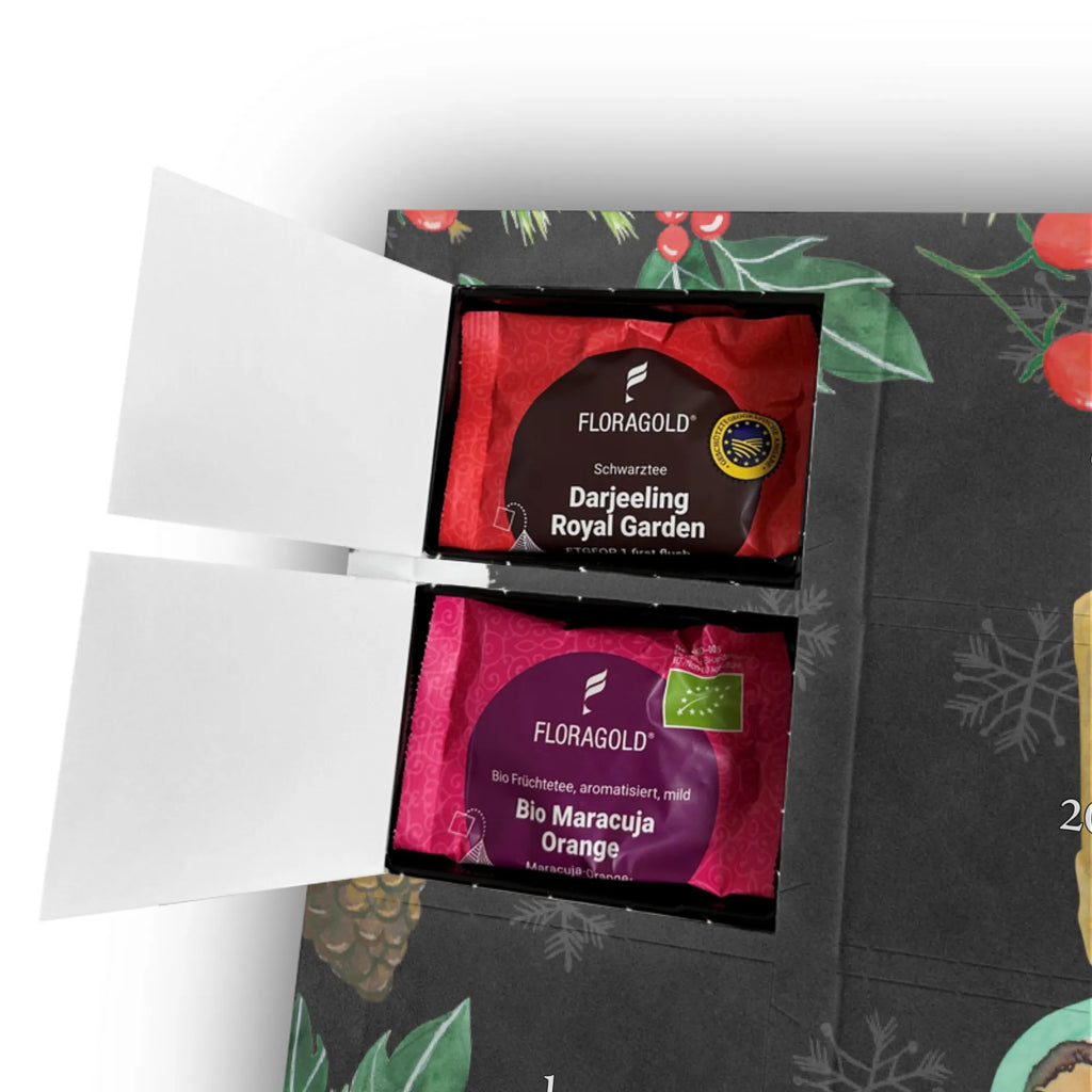 Personalisierter Tee Adventskalender Igel Familie Personalisierter Tee Adventskalender, Vatertag, Familie, Mama, Opa, Oma, Bruder, Schwester, Papa, Muttertag, Bilder, Liebe, Zusammenhalt, Glück, Igel