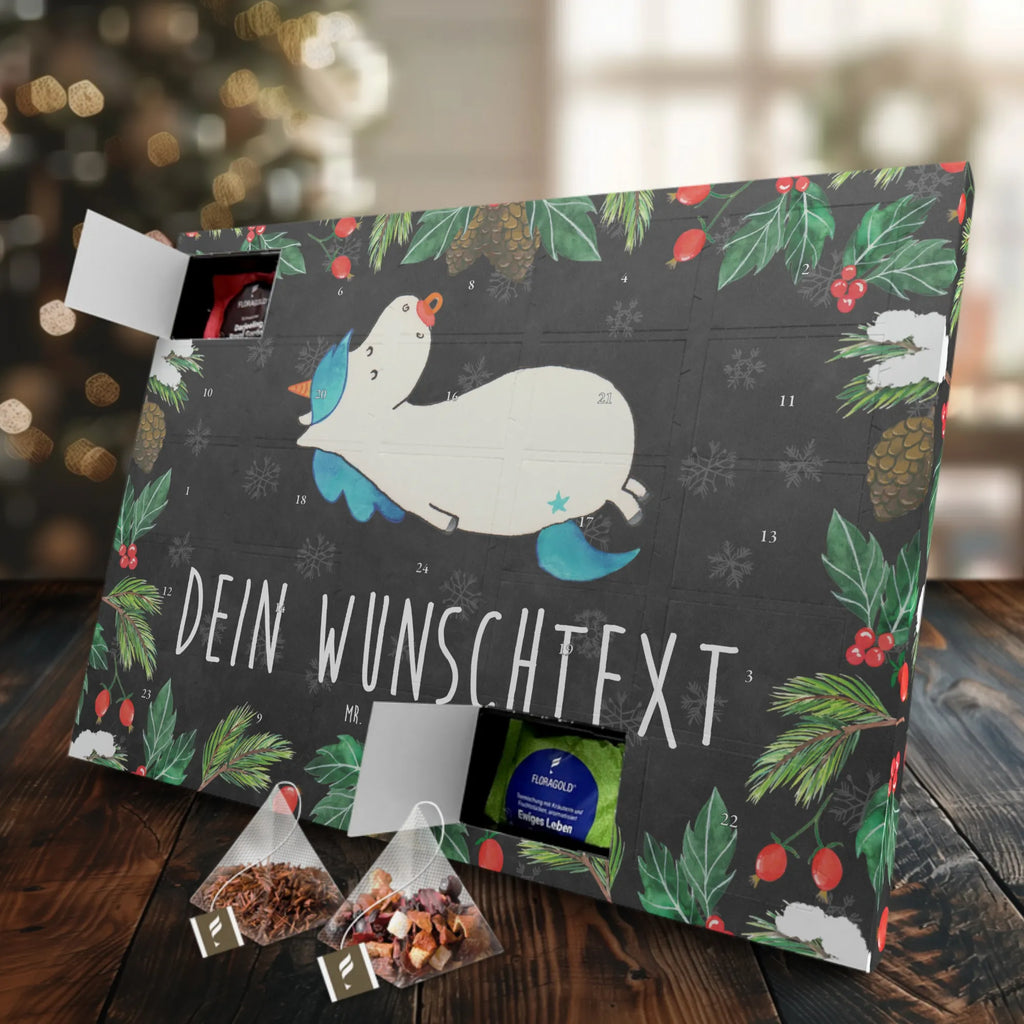 Personalisierter Tee Adventskalender Einhorn Schnuller Personalisierter Tee Adventskalender, Einhorn, Einhorn Deko, Einhörner, Unicorn, Mutter, Geburtstag, Geschenk Geburt, Schnuller, Säugling, Baby, Kleinkind, Geburt, Mama