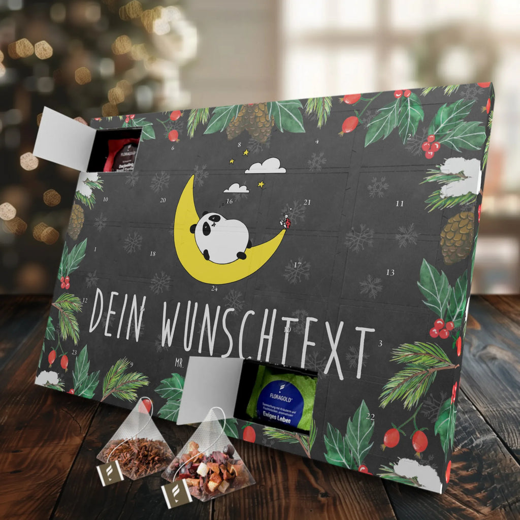  Panda Easy Personalisierter Tee Adventskalender