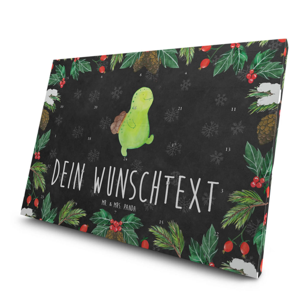Personalisierter Tee Adventskalender Schildkröte Pfeifen Personalisierter Tee Adventskalender, Schildkröte, Fröhlich, Schildkröten, Motivation, Lebensfreude, Trennung, Depression, Glück, Neuanfang, Schildi