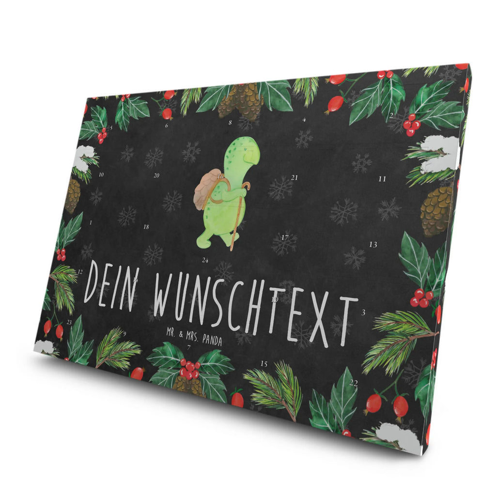 Personalisierter Tee Adventskalender Schildkröte Wanderer Personalisierter Tee Adventskalender, Schildkröte, Neuanfang, Motivationssprüche, Schildkröten, Motivation, Motivationsspruch