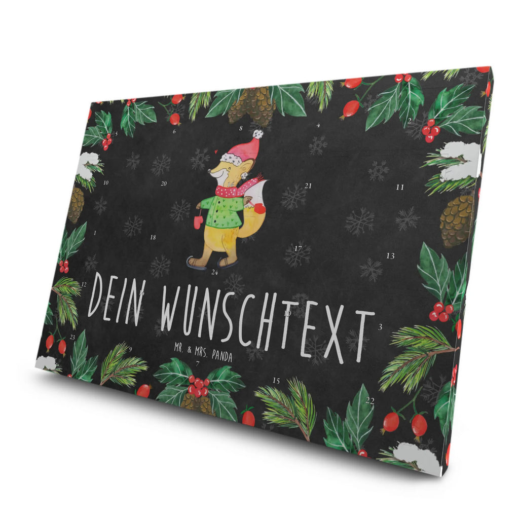 Personalisierter Tee Adventskalender Fuchs  Schlittschuhe Personalisierter Tee Adventskalender, Nikolaus, Winter, Advent, Heiligabend, Wintermotiv, Weihnachten, Weihnachtsdeko, Weihnachtszeit, Tannenbaum, Weihnachtsmann, Weihnachtstage, Weihnachtsbaum