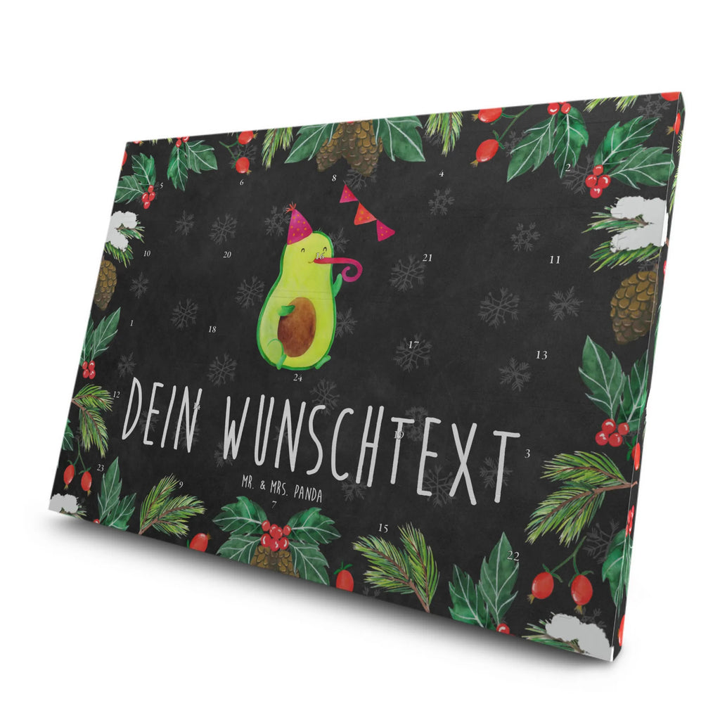 Personalisierter Tee Adventskalender Avocado Party Zeit Personalisierter Tee Adventskalender, Avocado, Gesund, Veggie, Vegan