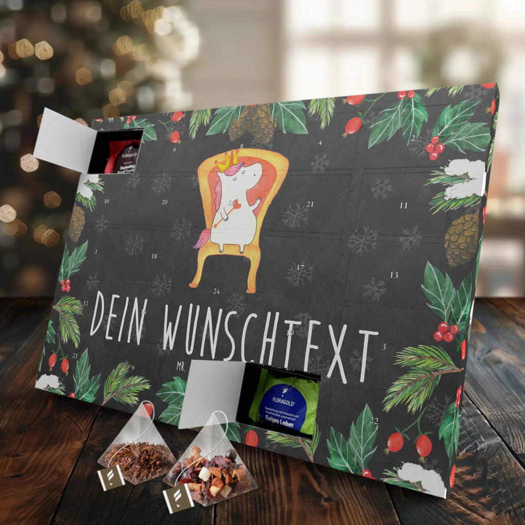 Personalisierter Tee Adventskalender Einhorn Prinzessin Personalisierter Tee Adventskalender, Einhorn, Einhorn Deko, Einhörner, Unicorn, Geburtstag, Monat, Geburtstagsgeschenk, Prinzessin, Geschenk