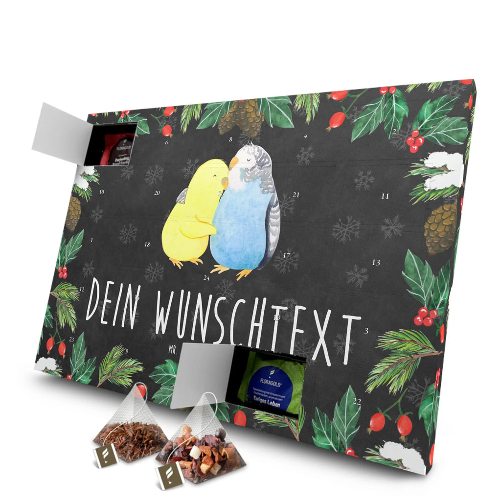 Personalisierter Tee Adventskalender Wellensittich Liebe Personalisierter Tee Adventskalender, Freundin, Jahrestag, Verlobung, Liebesgeschenk, Ehefrau, Heiratsantrag, Heiraten, Hocheitstag, Freund, Ehemann, Partner, Liebe, Vertrauen, Vögel, Nähe, Wellensittich, Kuscheln