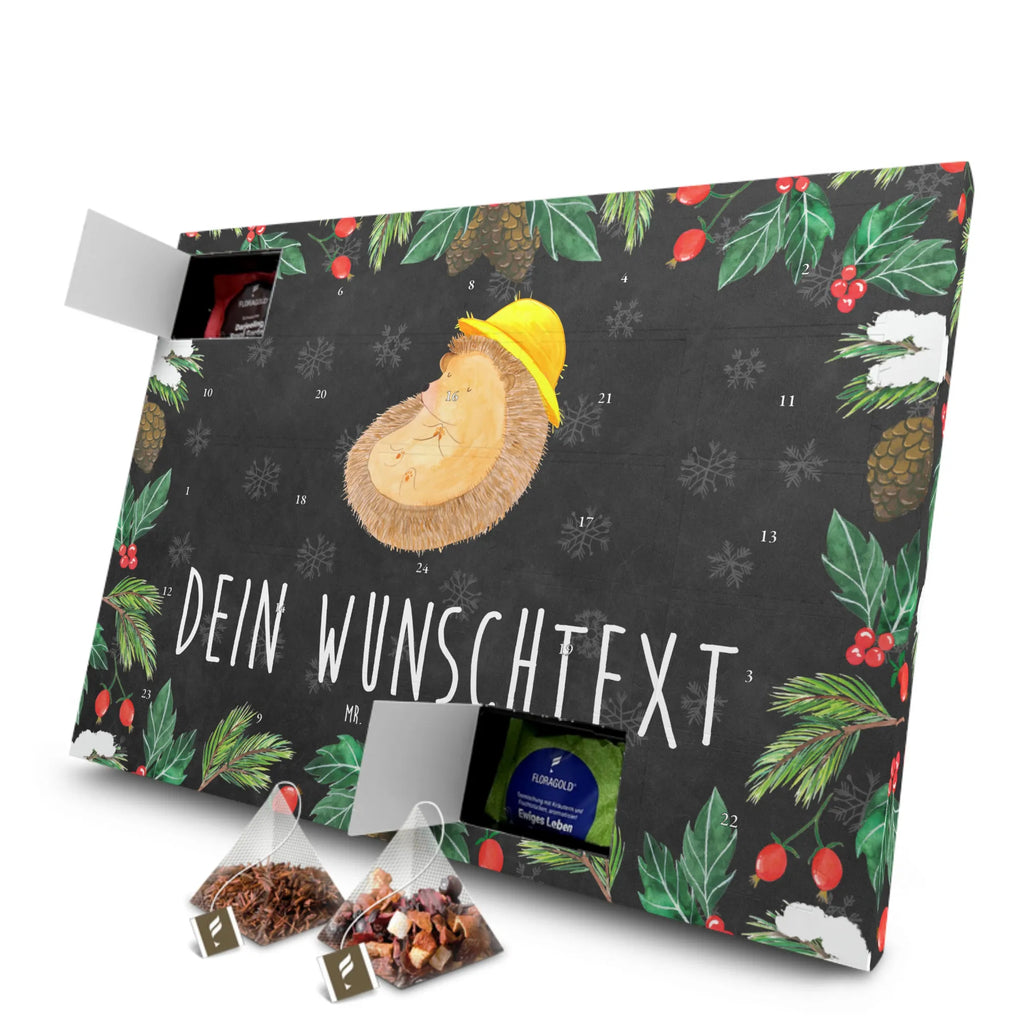 Personalisierter Tee Adventskalender Igel Beten Personalisierter Tee Adventskalender, Tiermotive, Tiere, Gute Laune, Lustige Sprüche, Genießen, Gott, Igel, Dankbar, Sonnenhut, Leben, Dankbarkeit, Amen, Beten, Igel mit Hut, Dankbar sein