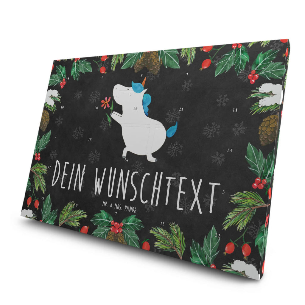 Personalisierter Tee Adventskalender Einhorn Blume Personalisierter Tee Adventskalender, Unicorn, Einhorn, Einhörner, Einhorn Deko, Pärchen, Liebe, Verlobung, Heiratsantrag, Ehepaar, Ehe, Heiraten, Freundin, Liebesbeweis, Antrag, Partner, Freund