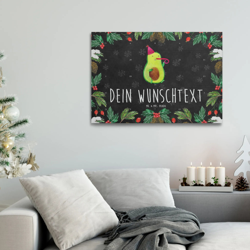 Personalisierter Tee Adventskalender Avocado Feier Personalisierter Tee Adventskalender, Vegan, Gesund, Avocado, Veggie, Tröte, Geburtstag, Feierlichkeit, Party, Feier, Fete, Gute Laune